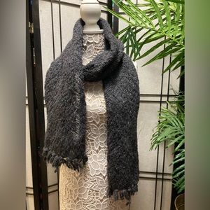 Armani Exchange Scarf with Silver Specks